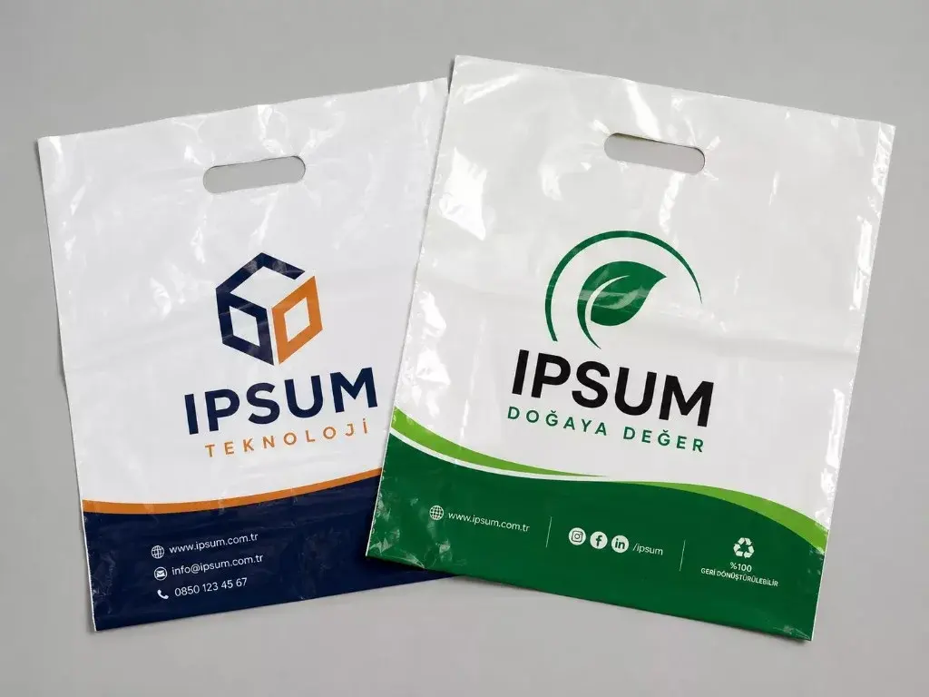 Baskılı Poşet — Marka ve kurumsal kimliğinizi yansıtan baskılı poşetler; perakende, promosyon ve endüstriyel dağıtımda…